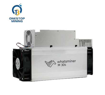Microbt Whatsminer M30s + Thuật toán khai thác Bitcoin thứ 100 / S Asic SHA-256 với PSU 34W