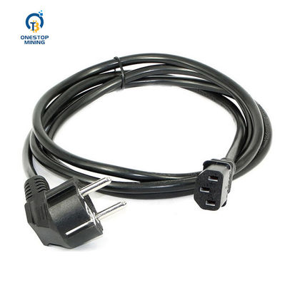 1,5m 1,8m 2m Bộ phận khai thác Asic Cáp PSU Cáp cho thợ khai thác điện tử