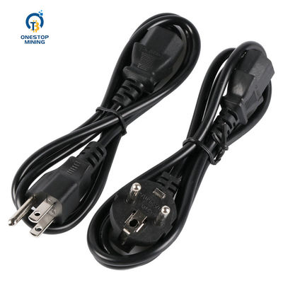 1,5m 1,8m 2m Bộ phận khai thác Asic Cáp PSU Cáp cho thợ khai thác điện tử