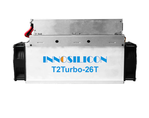Thuật toán khai thác Asic Innosilicon T2t 26th / S SHA256 2100W Máy khai thác Bitcoin