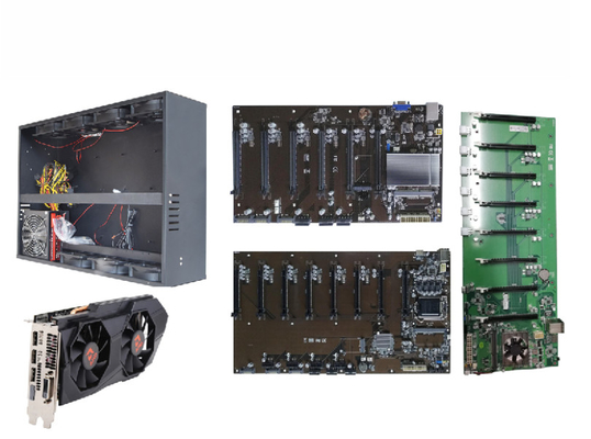 Gpus Miner 8 Gtx 1660 Ti 6Gb Gigabyte Card đồ họa Gigabyte Ethereum Miner Asic Rig