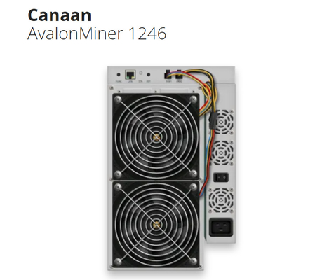 Canaan AvalonMiner 1246 87T BTC Bitcoin Miner Asic