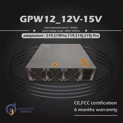 Bộ nguồn 3650W cho dòng Bitmain S19 S19Pro S19J S19JPro S19A